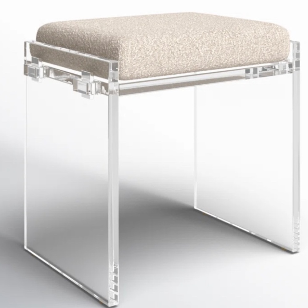 Four Hands Gerrard Accent Stool-Knoll Natural